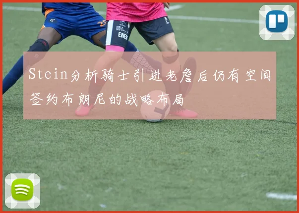 Stein分析骑士引进老詹后仍有空间签约布朗尼的战略布局